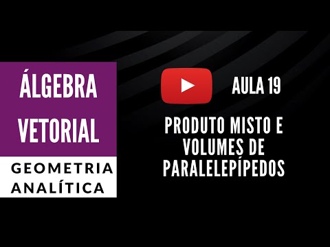 Produto misto e volumes de paralelepípedos (GA1.19)