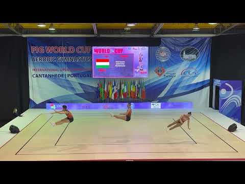 World Cup Aerobic Gymnastics Cantanhede 2022 Trio