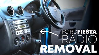 How To Remove A Radio/Stereo (Triple Dash) From A Ford Fiesta (2002 - 08)