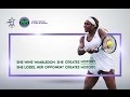 Wimbledon Heroes Serena Williams