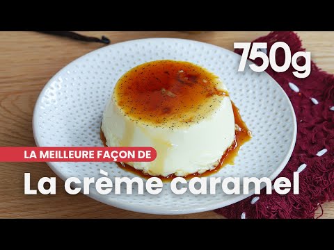 Recette cr&egrave;me caramel grand-m&egrave;re