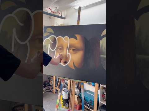 NEVER mix graffiti with realism 😩🥰 #artchallenge