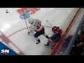 Brandon Duhaime Scores After Tom Wilson's Massive Hit On Alexandre Carrier