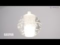 подвесной светильник crystal lux gaspar sp1 white
