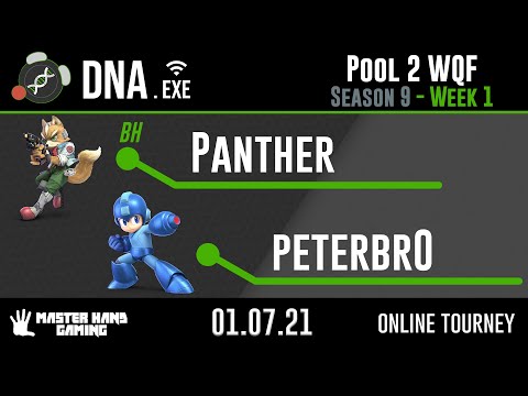DNA.EXE S9:W1 - BH | Panther (Fox, Wolf) Vs. peterbr0 (Mega Man) - Pool 2 WQF