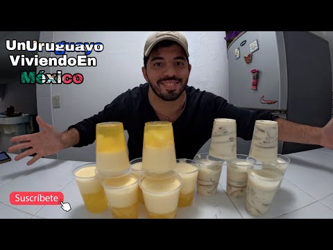 Receta facil y económica  de los postres más vendidos del uruguayo viviendo en México