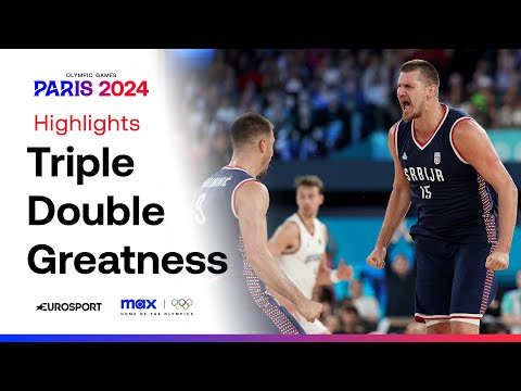 Nikola Jokic Triple Double Leads Serbia to BRONZE! vs Germany🥉 🇷🇸 | #Paris2024