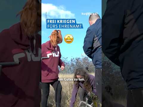 Video Thumbnail: Freier Tag fürs Ehrenamt 💪 | kugelzwei WDR #shorts
