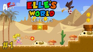 Super Elle's World - Gameplay #1 Level 1-5 (Android)
