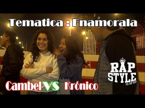 KRÓNICO vs CAMBEL - RAPSTYLE Audición "Dilo Rimando"