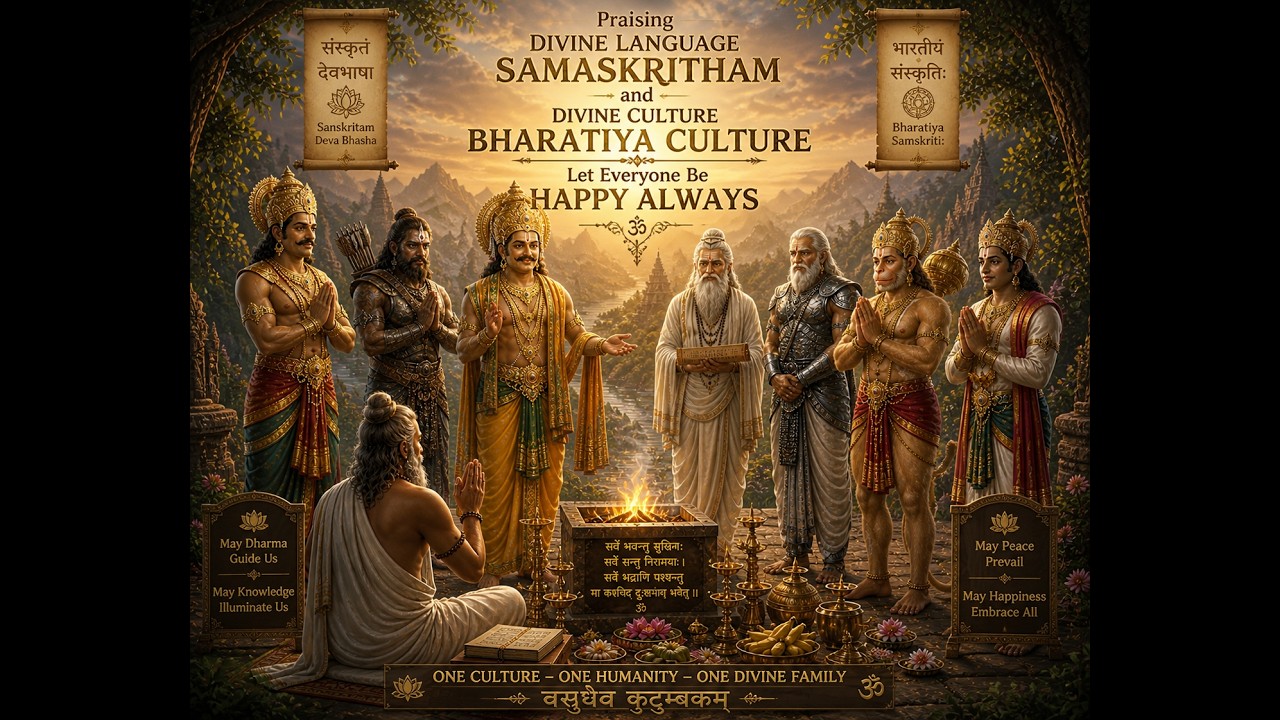Sapthahika Subashitham |  6th Week | About Seven Chiranjeevis | Weekly good saying