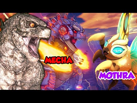 Baby Mothra vs. Mecha Godzilla (Godzilla Reacts)