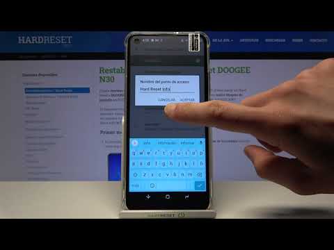 Cómo compartir Internet en DOOGEE N30 - activar HotSpot