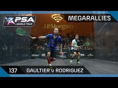 Squash: MegaRallies Ep.137: Gaultier v Rodriguez - Tournament of Champions 2015