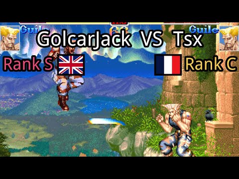Super Street Fighter II X: Grand Master Challenge: GolcarJack (GB, Rank S)  vs Tsx (FR, Rank C)