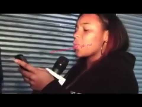 Briana punches guy in the face during interview