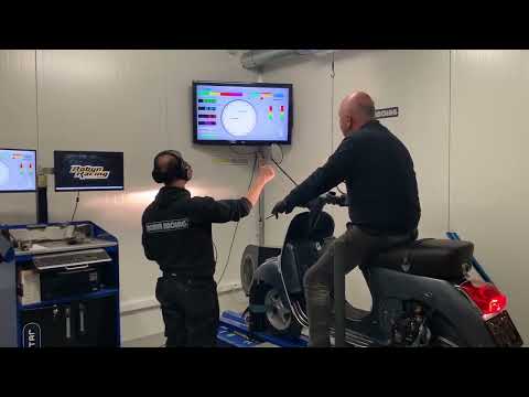 Vespa PX 125 standaard engine with  VMC 177 setup