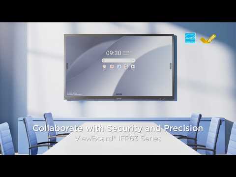 ViewSonic ViewBoard IFP63 Series | Collaborate with Security and Precision
