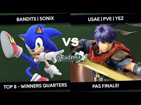 PAS Finale! - Sonix (Sonic) vs Yez (Ike) - Top 8 - Winners Quarters