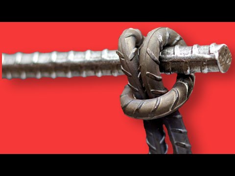 ANOTHER LAVEL TRICK FROM STEEL | STEEL KNOT METAL HANDLE