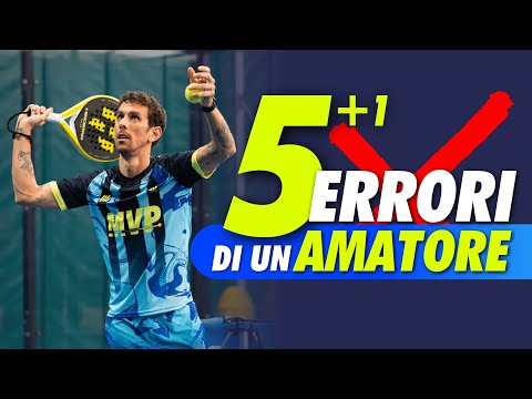 5+1 MISTAKES for a PADEL LOVER ❌ 🎾 Tutorial for Beginners in ITALIAN - NATIONAL MASTER 🇮🇹