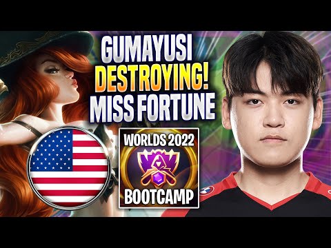 GUMAYUSI DESTROYING WITH MISS FORTUNE! - T1 Gumayusi Plays Miss Fortune ADC vs Xayah!