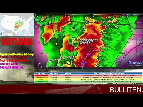 CONFIRMED Tornado Warning OK 2/26/23 (KCLI FM) EAS#800!