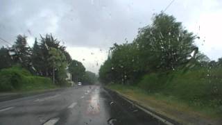 preview picture of video 'Driving Along Route de Bénodet D34 & D45 Between Quimper & Pleuven, Brittany, France'