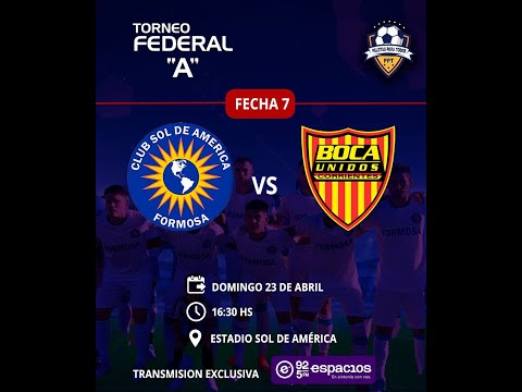 SOL DE AMERICA VS BOCA UNIDOS 23/04