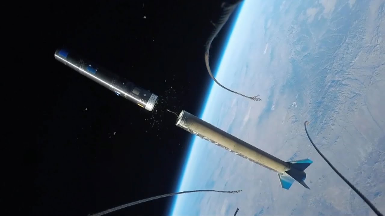 GoPro Hero nello spazio 120,7 km Termosfera