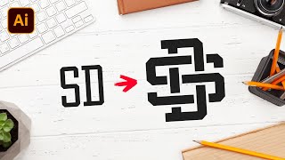 Download lagu Create A Monogram Logo Design | Illustrator Tutorial mp3