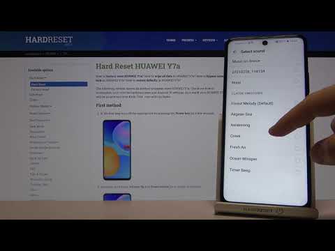 Alarm Tones on Huawei Y7a – Available Sounds of Alarms