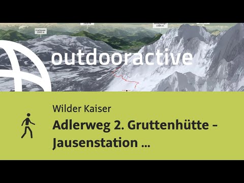Wanderung am Wilden Kaiser: Adlerweg 2. Gruttenhütte - Jausenstation Goingstätt / Hintersteiner See