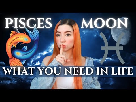 What is PISCES MOON Sign🌕♓What You NEED To Feel Fulfilled, Secrets & Desires
