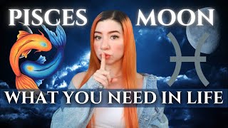 What is PISCES MOON Sign🌕♓What You NEED To Feel Fulfilled, Secrets & Desires