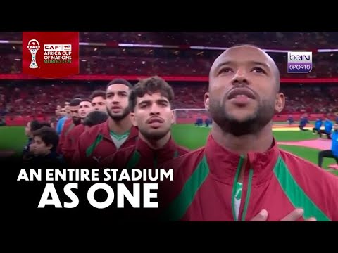 Cameroon vs Morocco  | The Moroccan national anthem is pure energy | AFCON 2025 Highlights