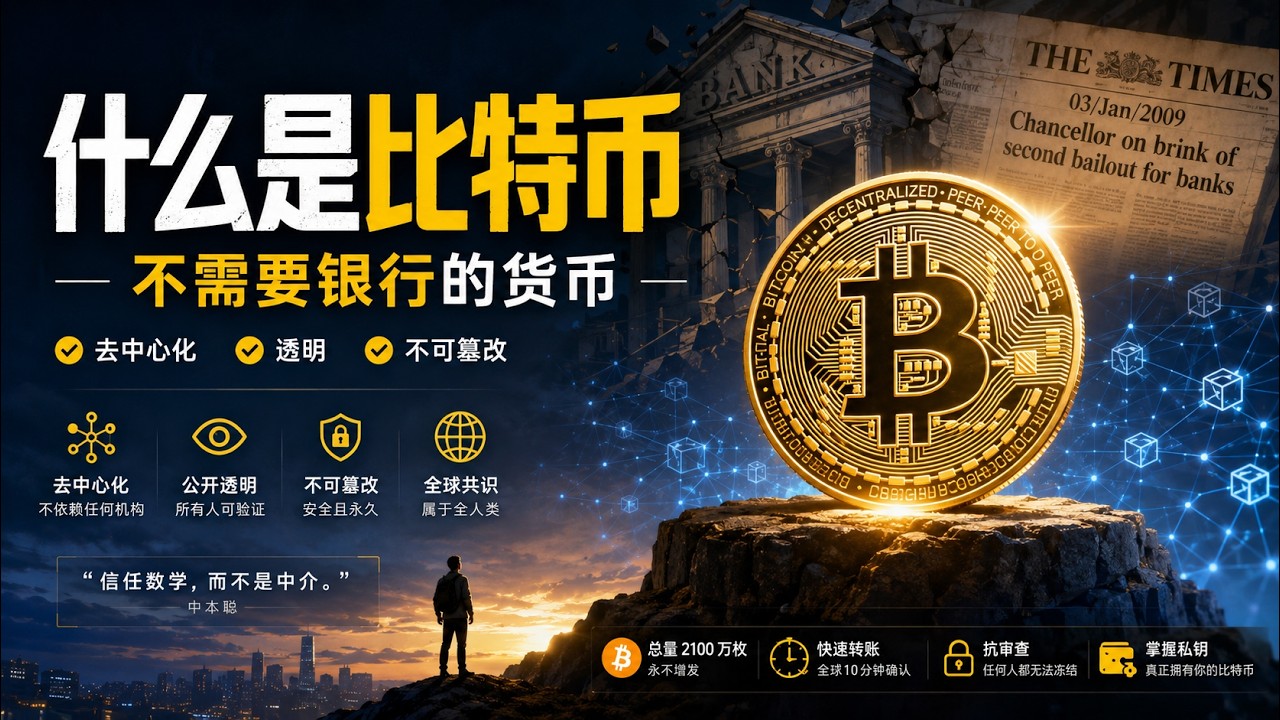 什么是比特币？7分钟彻底搞懂