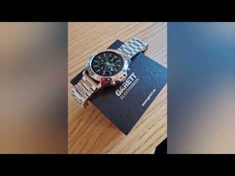 Smartwarch Garett V8 RT srebny, stalowy