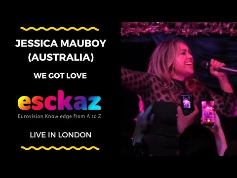 ESCKAZ in London: Jessica Mauboy (Australia) - We Got Love (at London Eurovision)