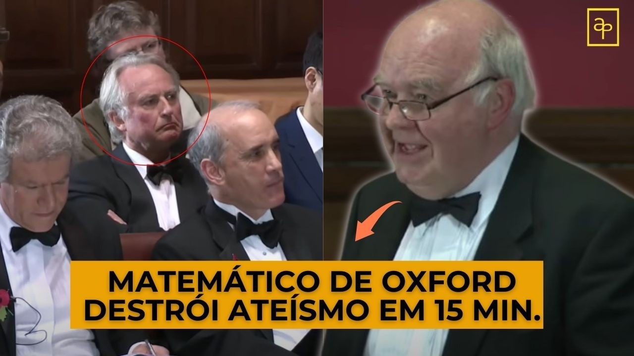 Matemático de Oxford DESTROI A PRESUNÇÃO DO ATEÍSMO em 15 minutos - DUBLADO & LEGENDADO