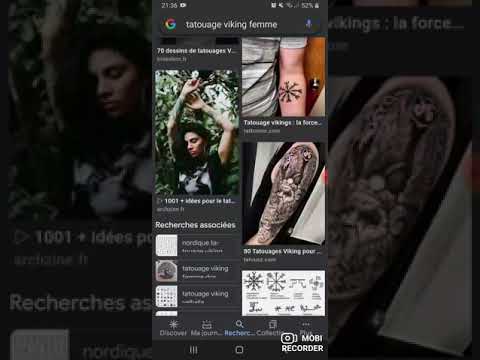 tatouage viking femme