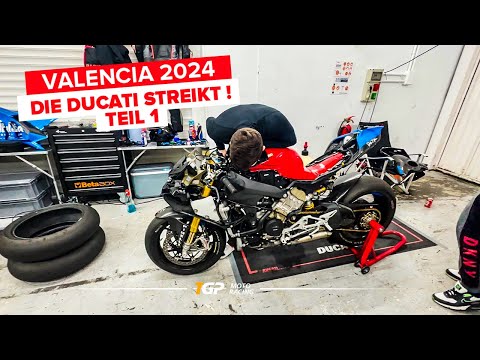 Die Ducati(s) streikt(en) 🙁 ! | Teil 1 | Valencia Event 2024 | Rennstrecken Vlog | TGP MotoRacing