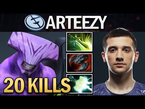 EG.ARTEEZY FACELESS VOID WITH EPIC 20 KILLS - DOTA 2 GAMEPLAY