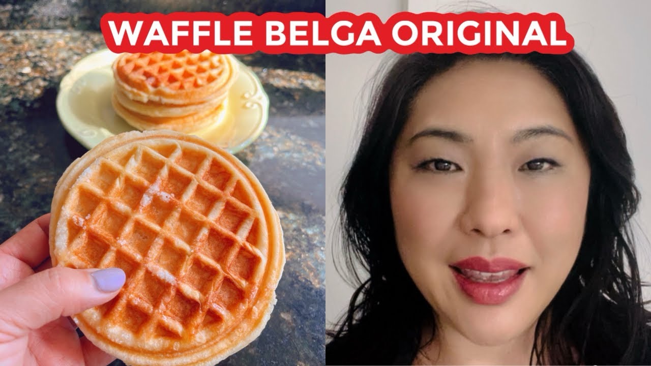 O VERDADEIRO WAFFLE (Gaufre de Liège)
