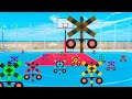 Railroad Crossings That Grow In Various Places 3