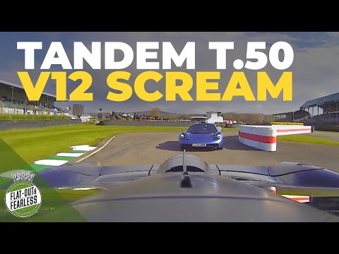 A pair of Gordon Murray Automotive T.50s produce a V12 harmony at Goodwood