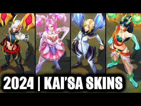 ALL KAI'SA SKINS SPOTLIGHT 2024 | League of Legends
