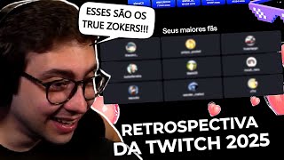 Retrospectiva da TWITCH de 2025 do ALANZOKA