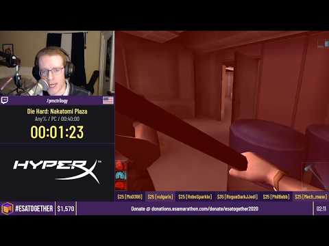 Die Hard: Nakatomi Plaza [Any%] by pmcTRILOGY - #ESATogether2020