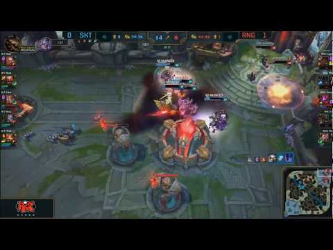 SKT T1 Faker - GALIO - Highlights - SEMIFINALS - SKT VS RNG - Worlds 2017 BEST MOMENTS